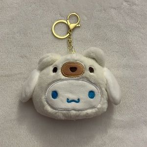 Cinnamoroll Plushie Coin Pouch Keychain